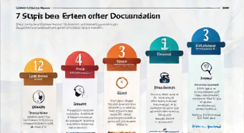 Das sind die Top 7 Schritte beim Erstellen einer Dokumentation