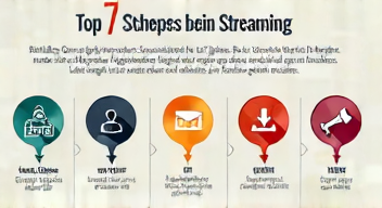 Das sind die Top 7 Schritte beim Streaming