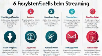 Die 6 häufigsten Fehler bei Streaming