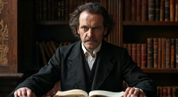 Ich bin Friedrich Nietzsche und reflektiere über Geschichten