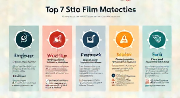 Das sind die Top 7 Schritte beim Filmprojekt