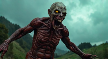 Die erschreckende Figur des Harvester of Flesh