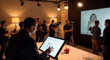 Einblick in die Produktion von "She Was Here" (2/10)