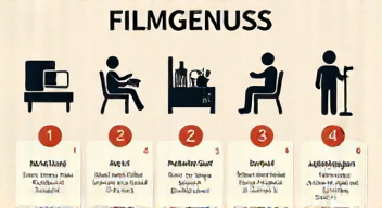 Das sind die Top 7 Schritte beim Filmgenuss