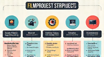 Das sind die Top 7 Schritte beim Filmprojekt