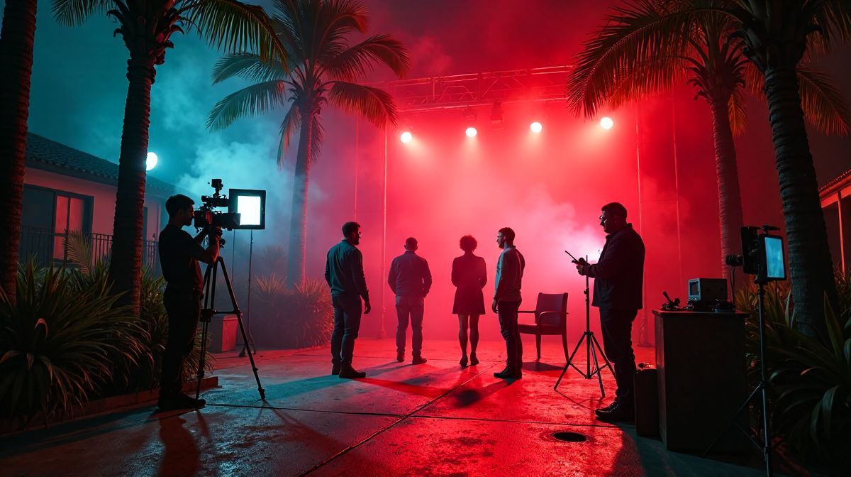 Derrière les palmiers: Drama, Veröffentlichung, Cast und Film-Crew im Fokus