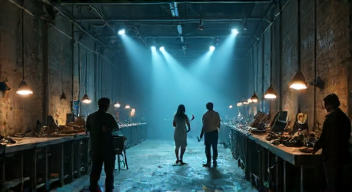 Einblick in die Filmproduktion von "Underland" (2/10)