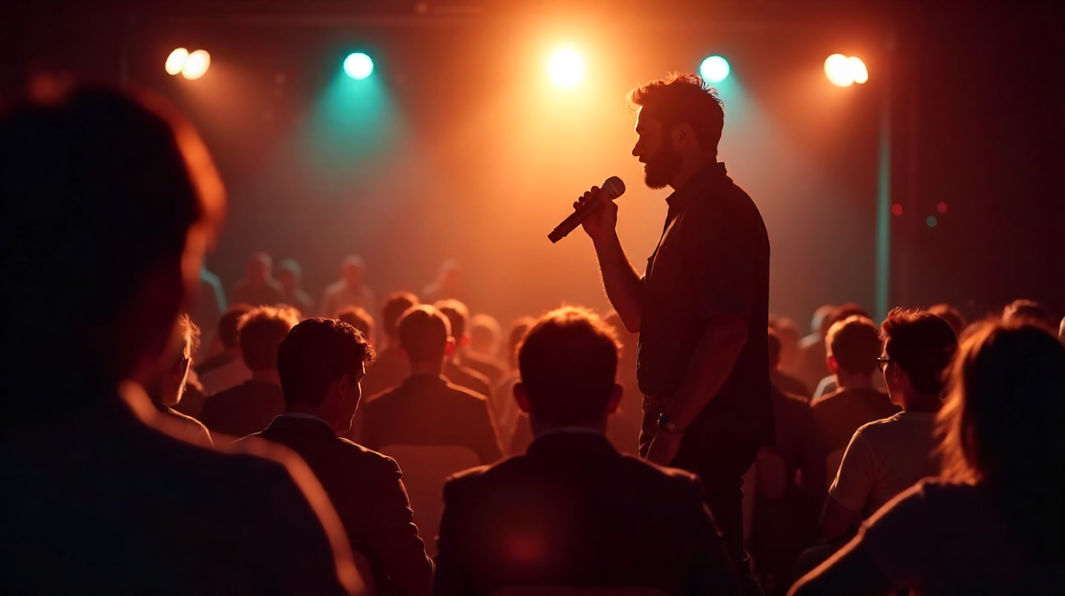 Stand-Up-Komik, Emotionen und die Suche nach Identität im Film